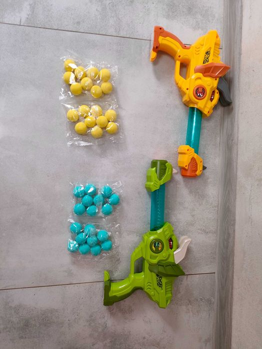 2 Pistolety na kulki dla dzieci