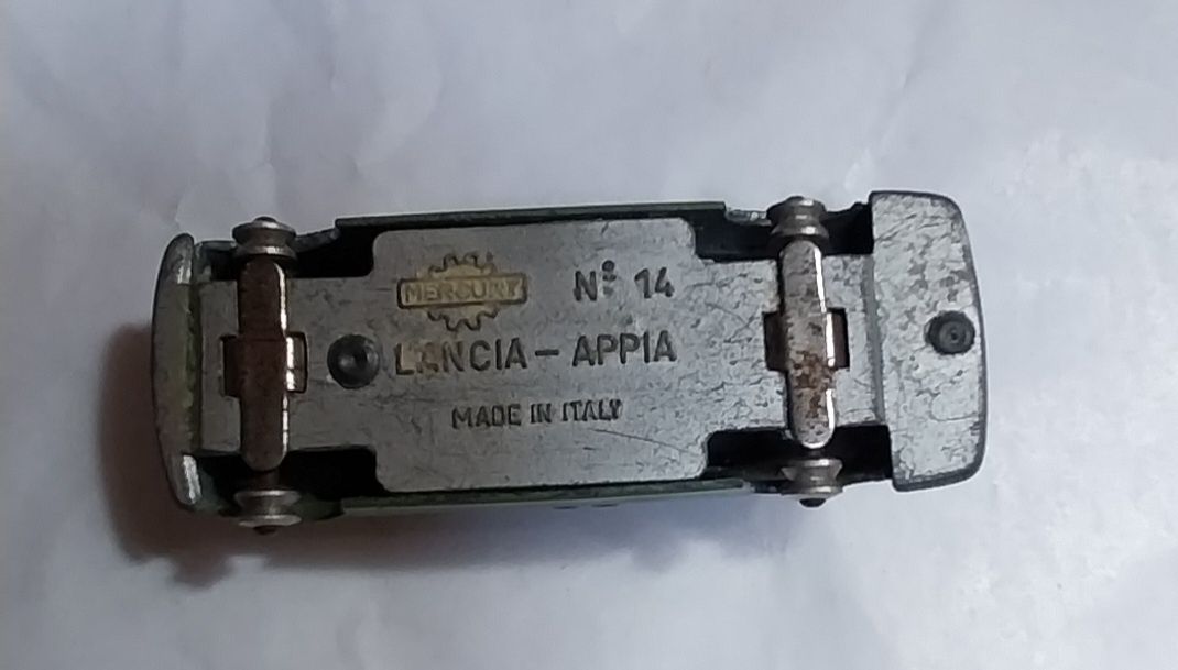 Miniatura antiga Mercury Italy Lancia Appia