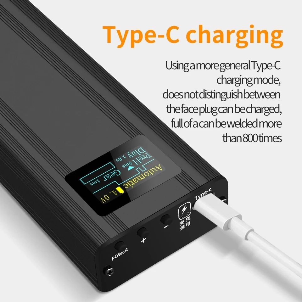 Zgrzewarka Punktowa Bezprz.do baterii,elektroniki 80biegów Wyś.Led 800