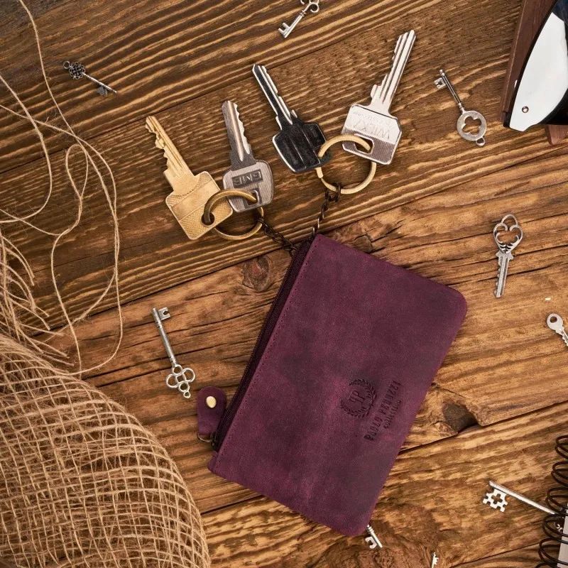 etui na klucze solidne skórzane   paolo peruzzi