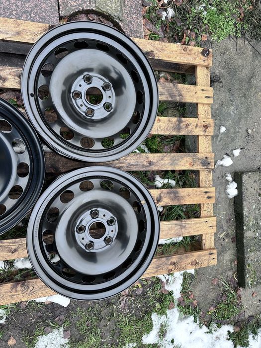 3xfelga stalowa 16” VW/SEAT/SKODA (5x112 ET43) - nowe