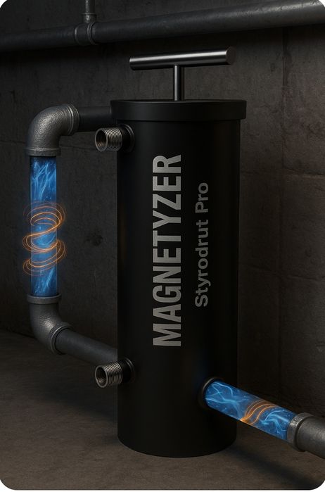 Magnetyzer Filtr Magnetyczny Styrodrut PRO55 3/4 duży 55 cm x 11.5 cm