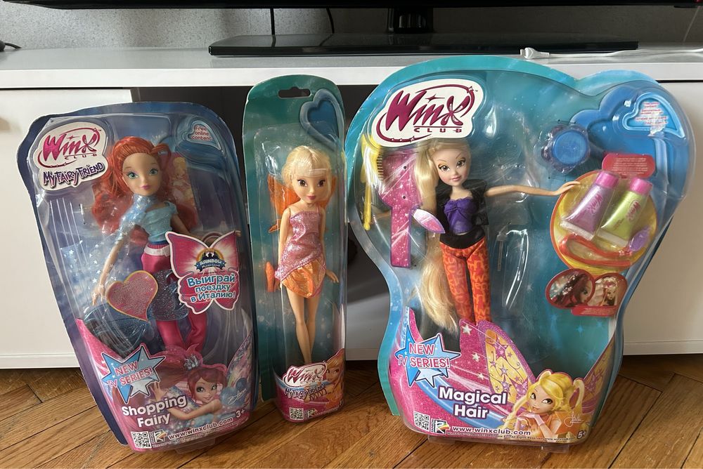 Лот ляльок вінкс феї winx оригінал блум стелла