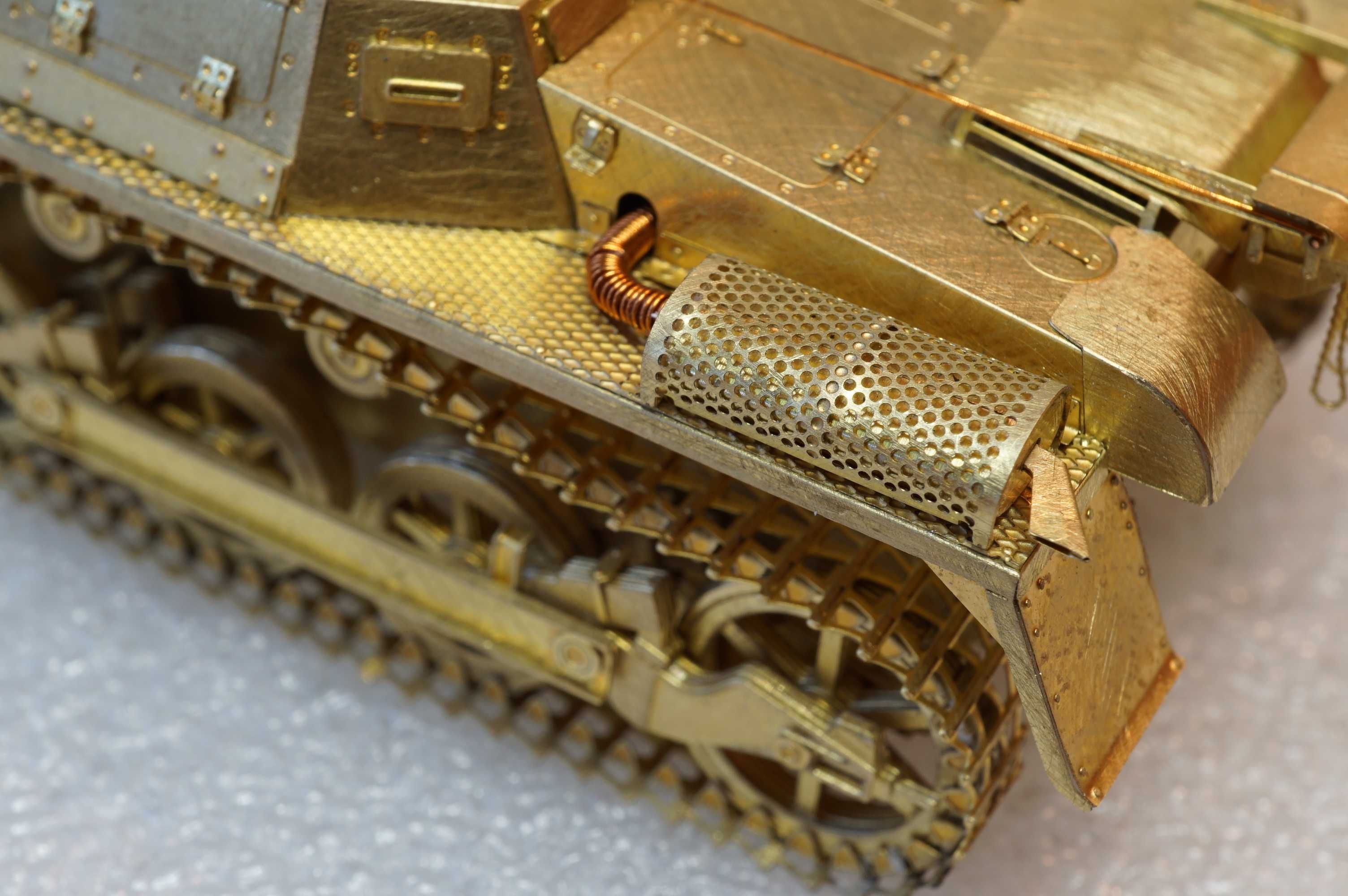 Panzer I Ausf.A-model z blachy!!!
