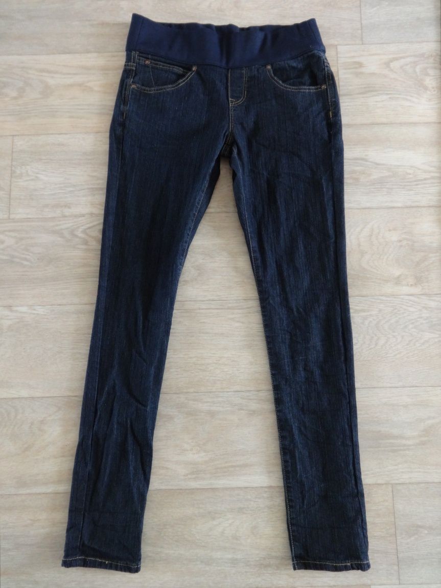 Фирменные классные стильные скинни джинсы для беременных 27 28 44 46 S