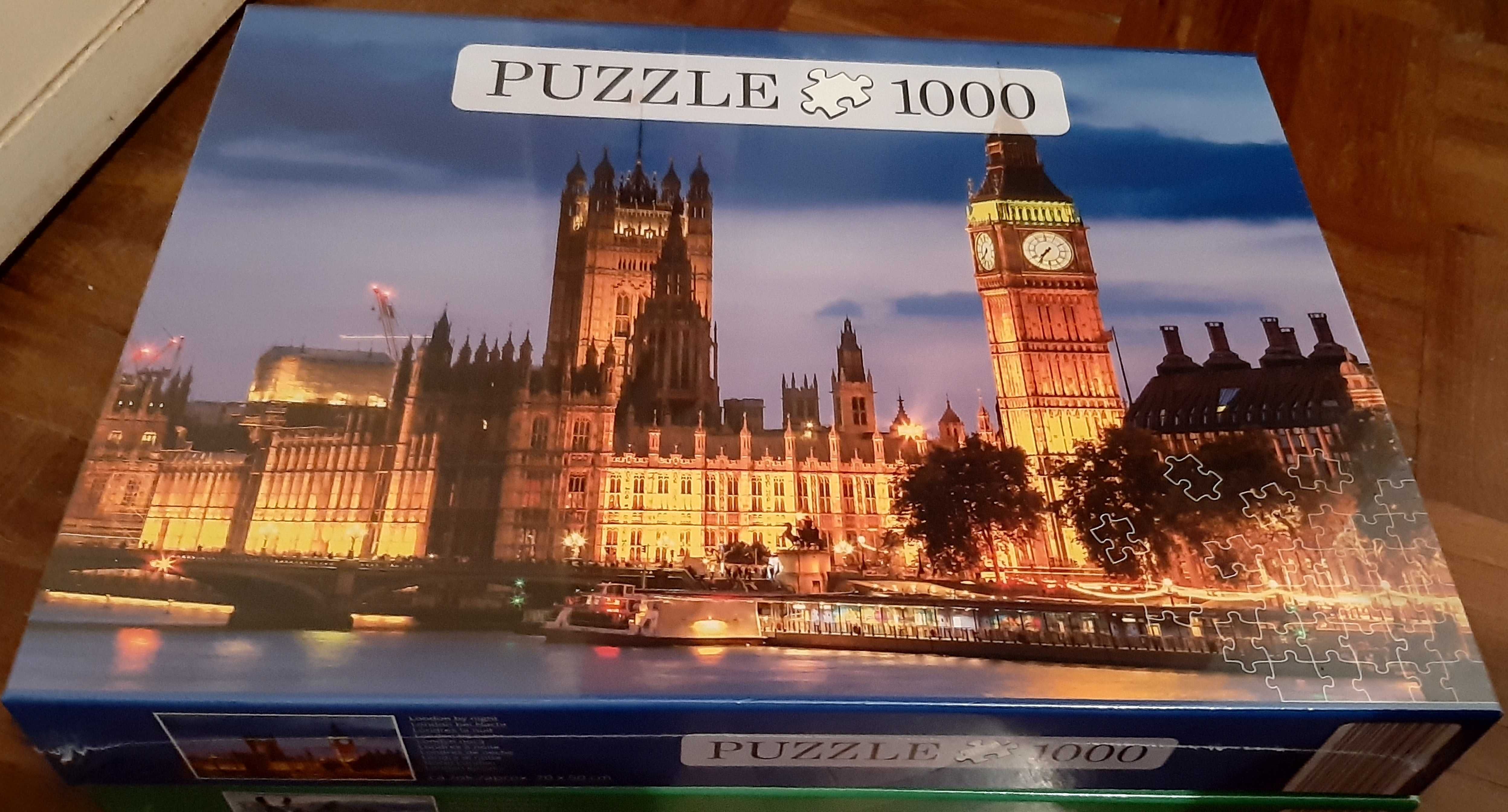 PUZZLE 1000 Peças: LONDRES à Noite - NOVO! A Estrear! SELADO!