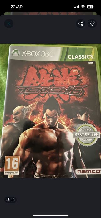 Teken 6 xbox360.