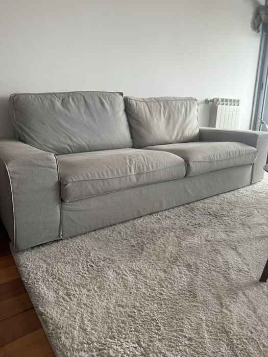 Sofa 3 lugares cinza