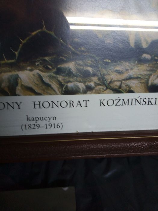 obraz błogosławiony Honorat Koźmiński