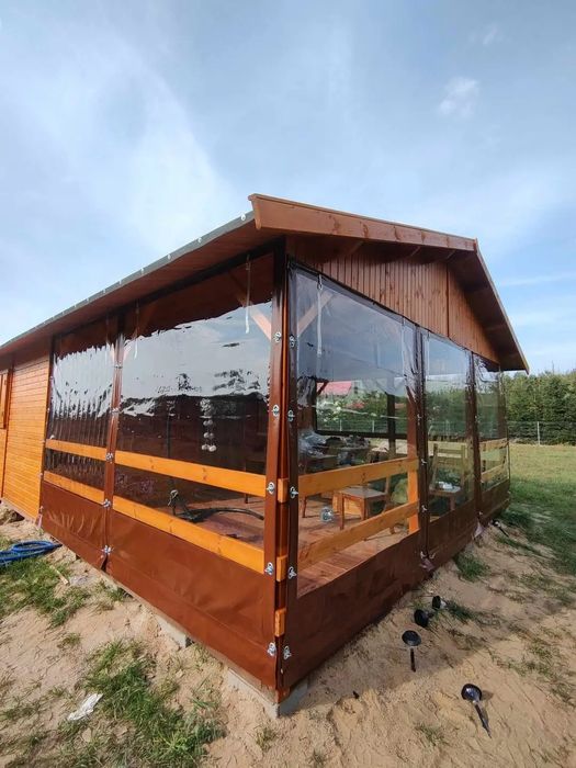 Całoroczna osłona tarasu, altany - POMIAR GRATIS