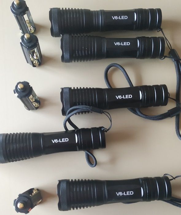 Lanterna tática com led CREE L2 - Com Zoom