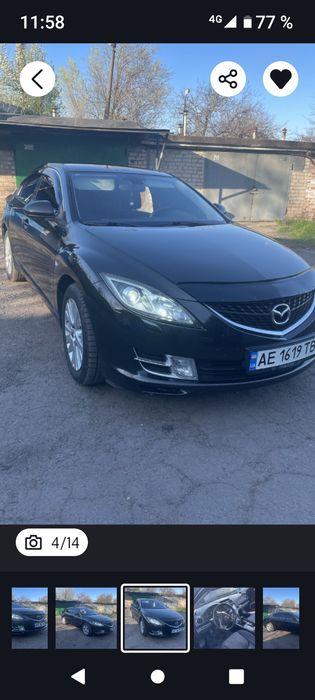 Мазда 6..газ-бензин..