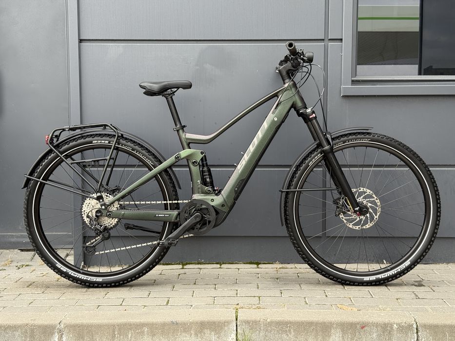 Scott Axis E-ride двухпідвіс електровелосипед велосипед новий