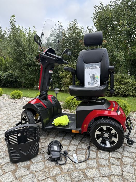 skuter inwalidzki wózek Vermeiren Mercurius 4D dla seniora jak nowy