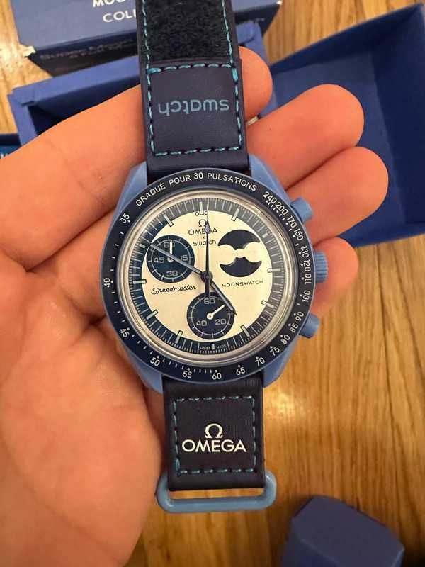 Omega x Swatch Faza Księżyca: Bioceramika z Pulsometrem