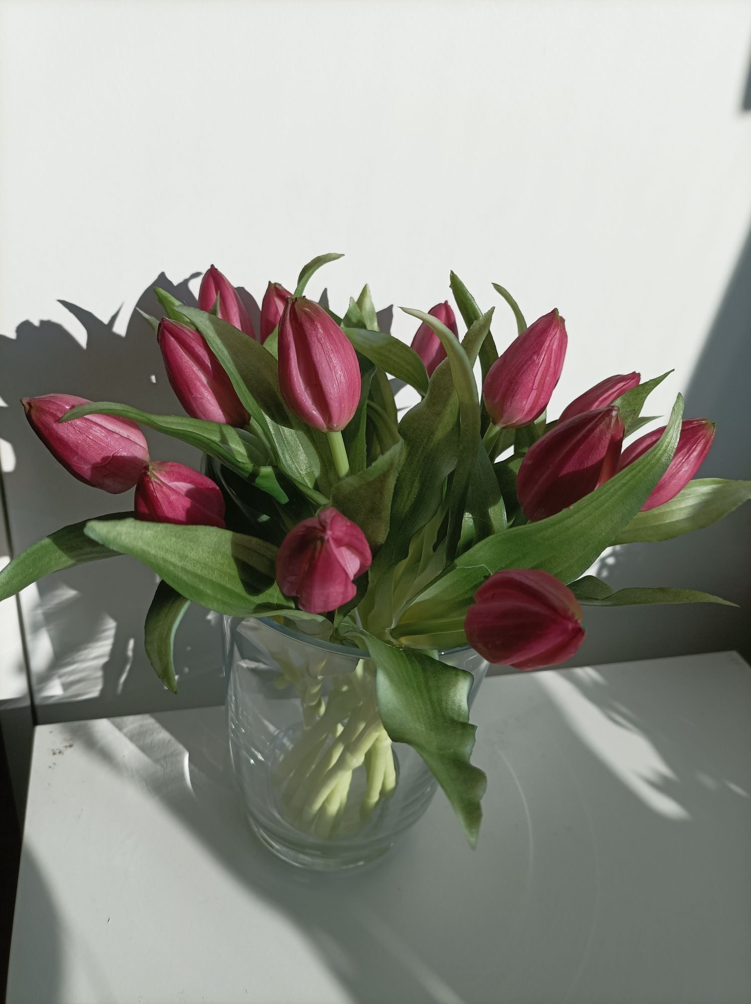 Tulipany silikonowe jak żywe 7 szt