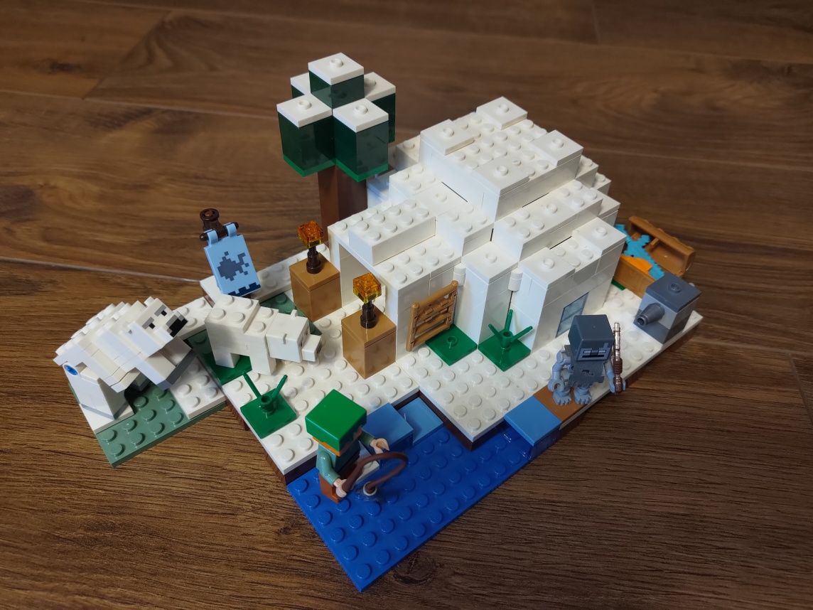 LEGO Minecraft iglo niedźwiedzia polarnego 21142