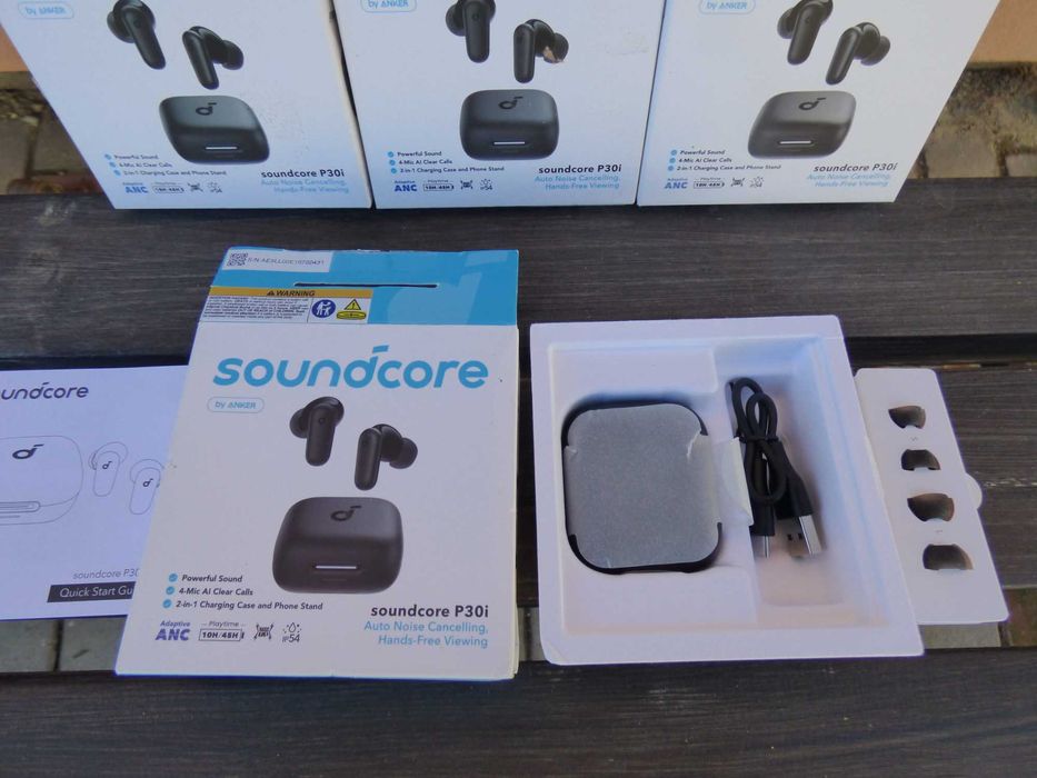 Електрошрот Гарнітура ANKER SoundCore P30i black оригінал