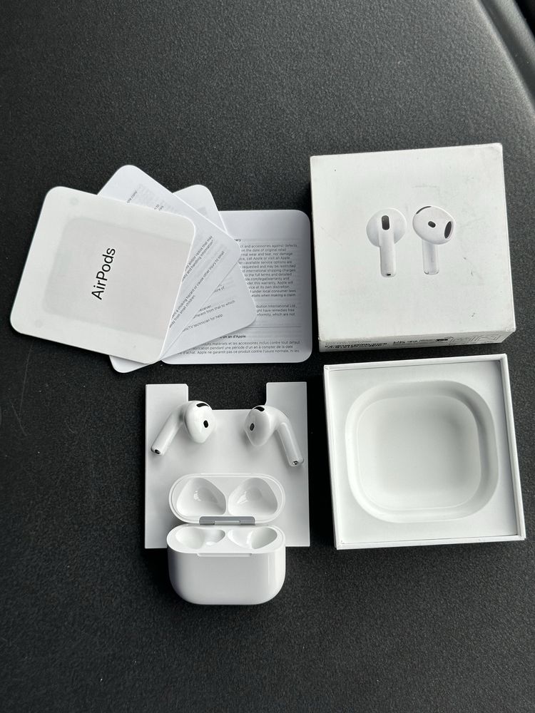 AirPods 4 bez ANC, Stan Bardzo Dobry, Gwarancja!