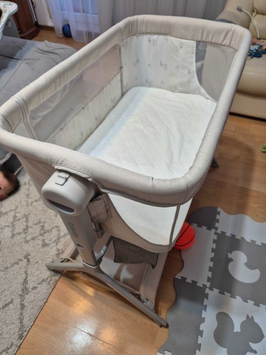 Łóżeczko dostawne leonie plus beige sand