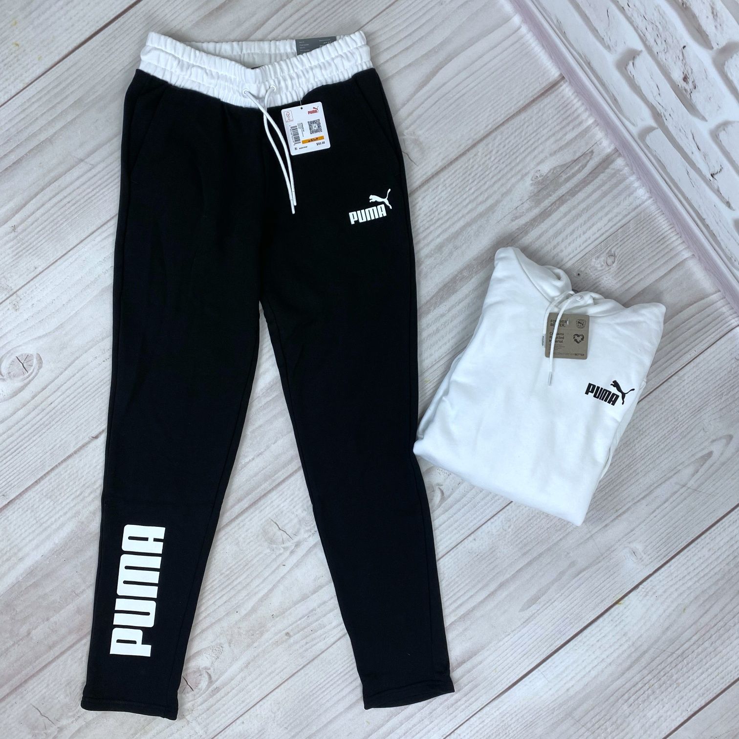 Puma S-L США Оригінал! Power Colorblock ESS+ Літній спортивний костюм