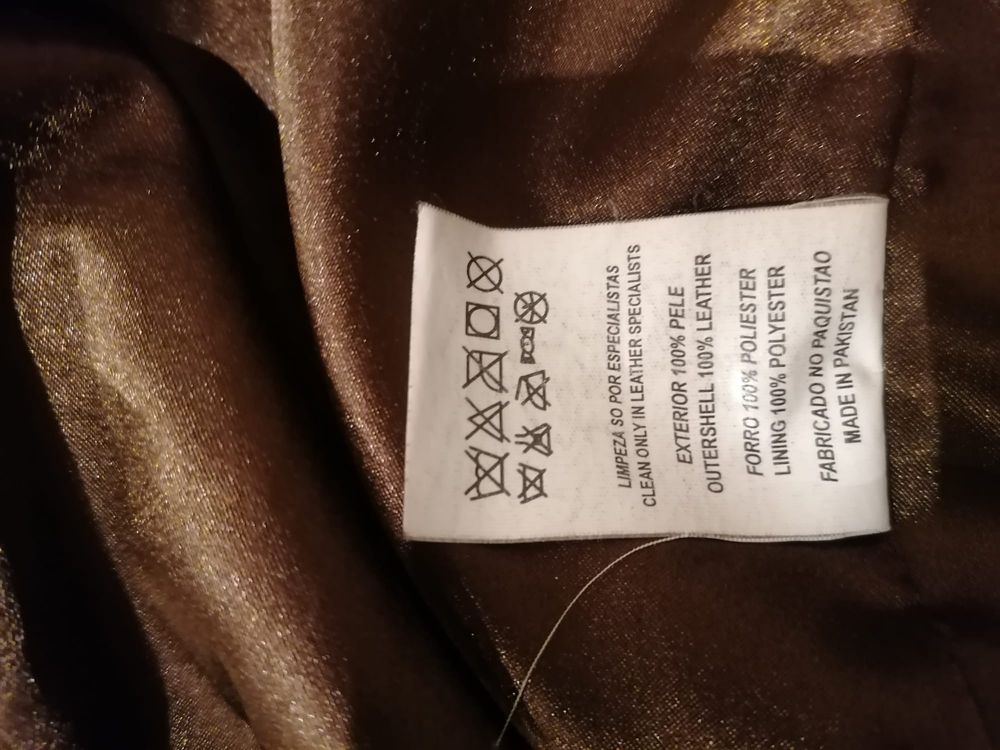 Casaco camurça DECÉNIO tam. XL