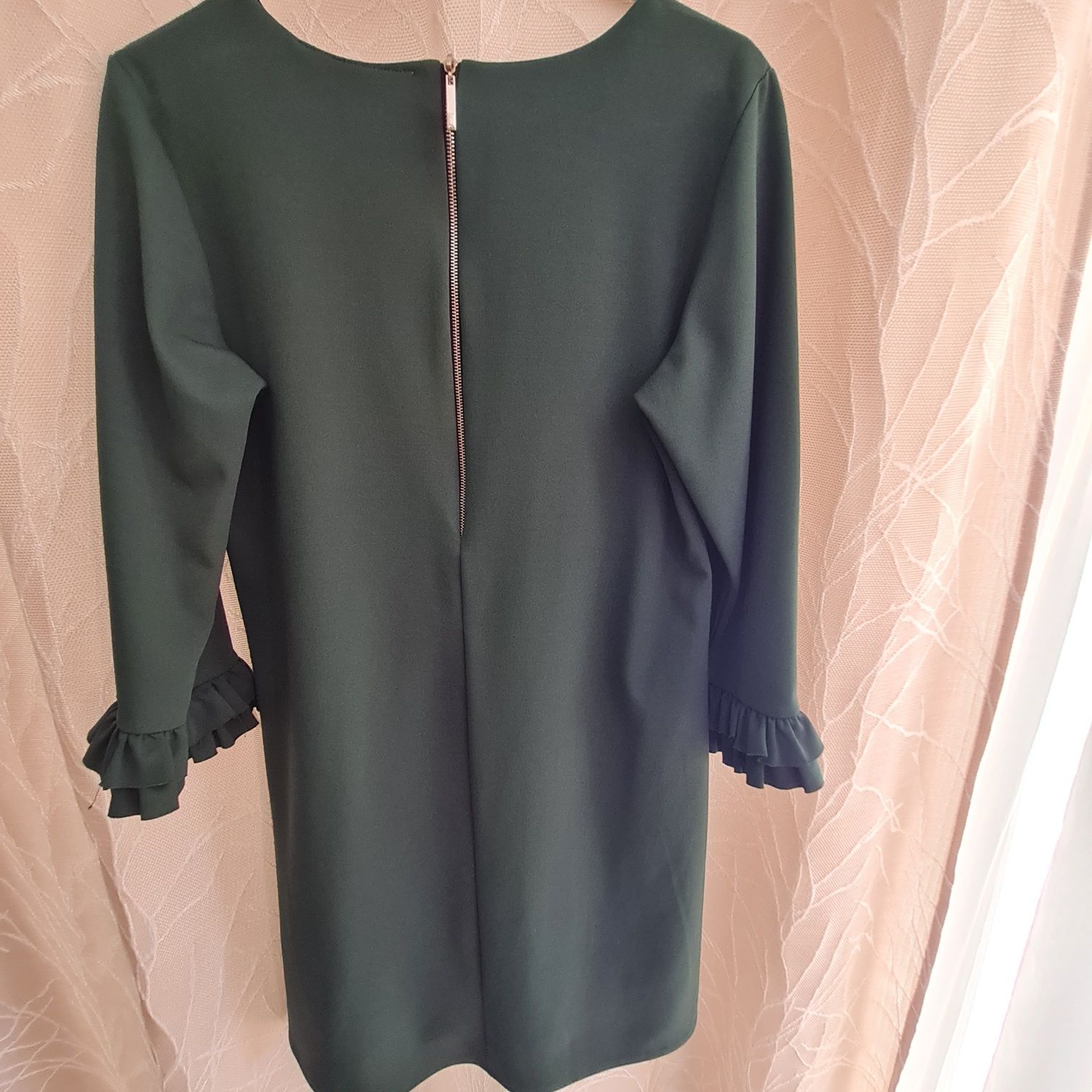 Vestidos preto verde