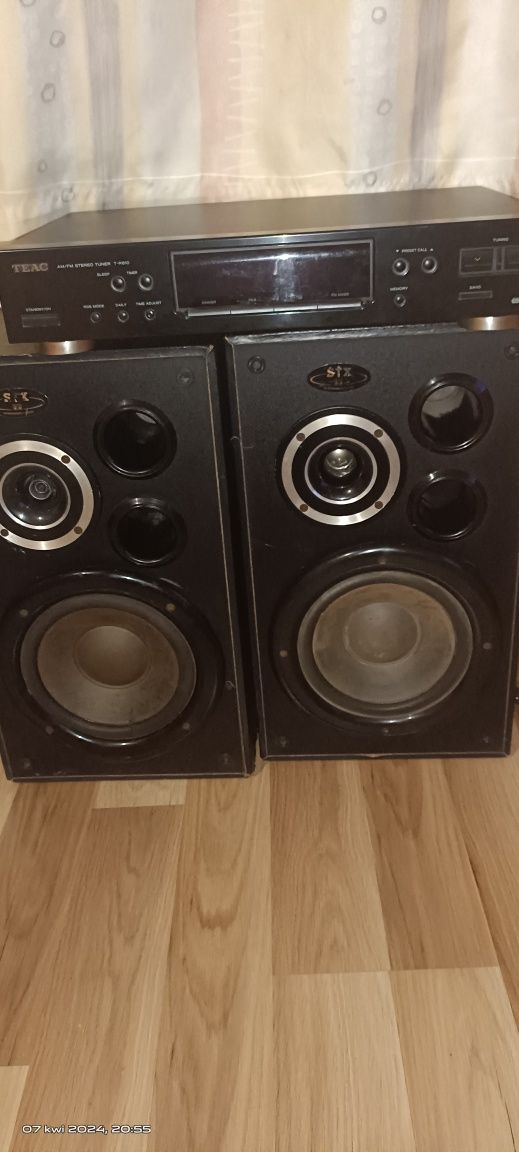 Wzmacniacz NAD C 352 tuner TEAC plus kolumny STX