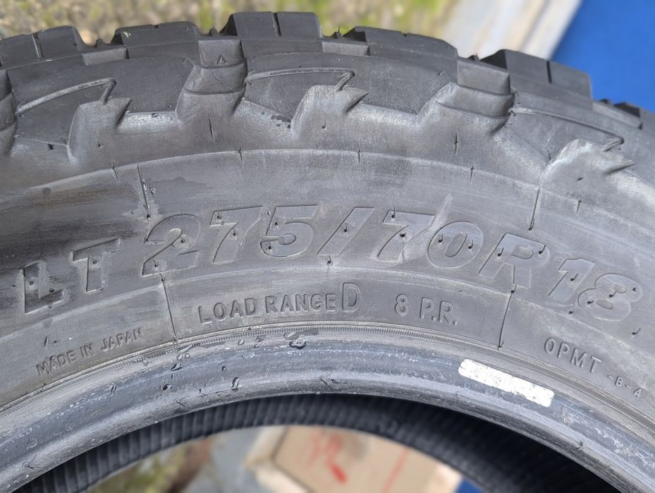 Грязьова гума Toyo Open Country 275/70 R18