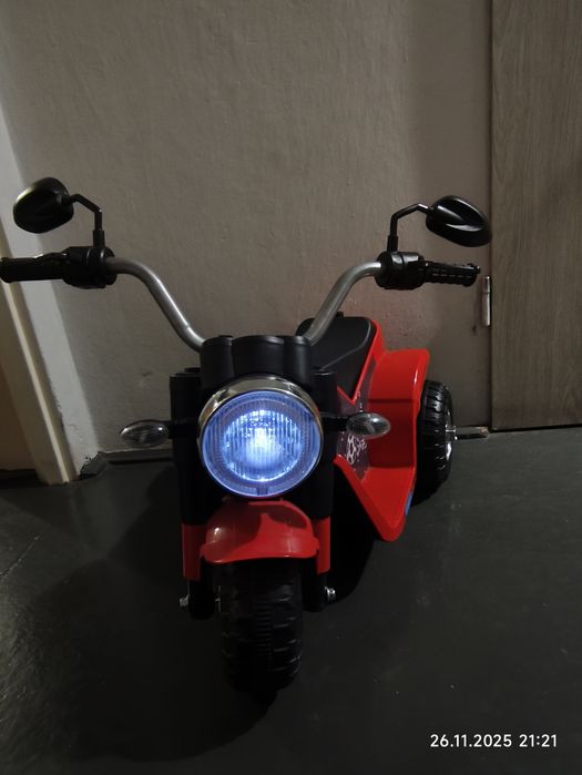 Motorek MiniBike Na Akumulator Dla Dzieci Światła