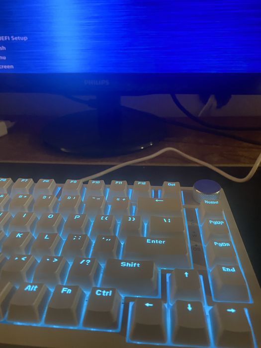 Клавіатура ajazz 820 синя