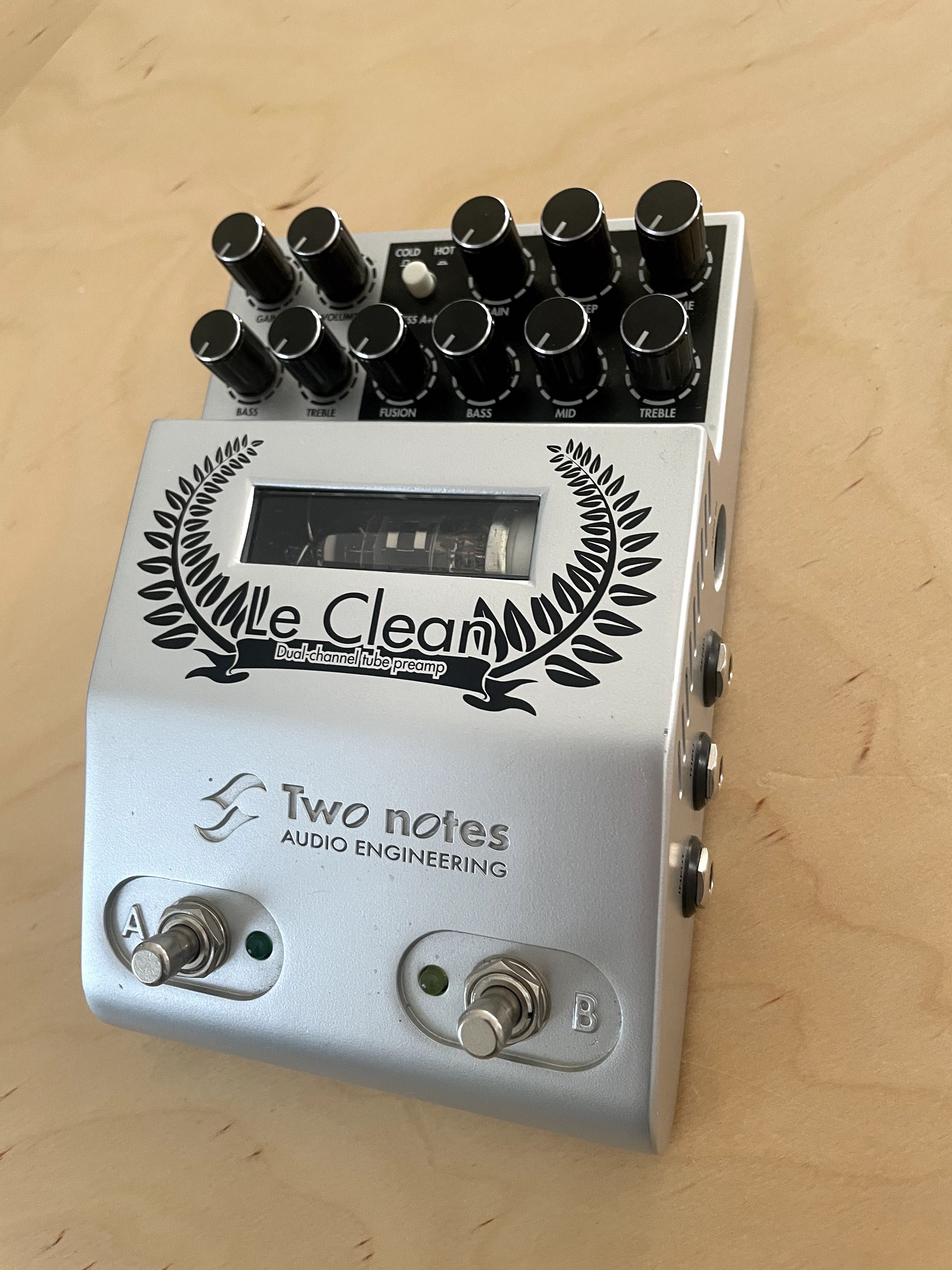 Two Notes Le Clean pre-amplificador de guitarra
