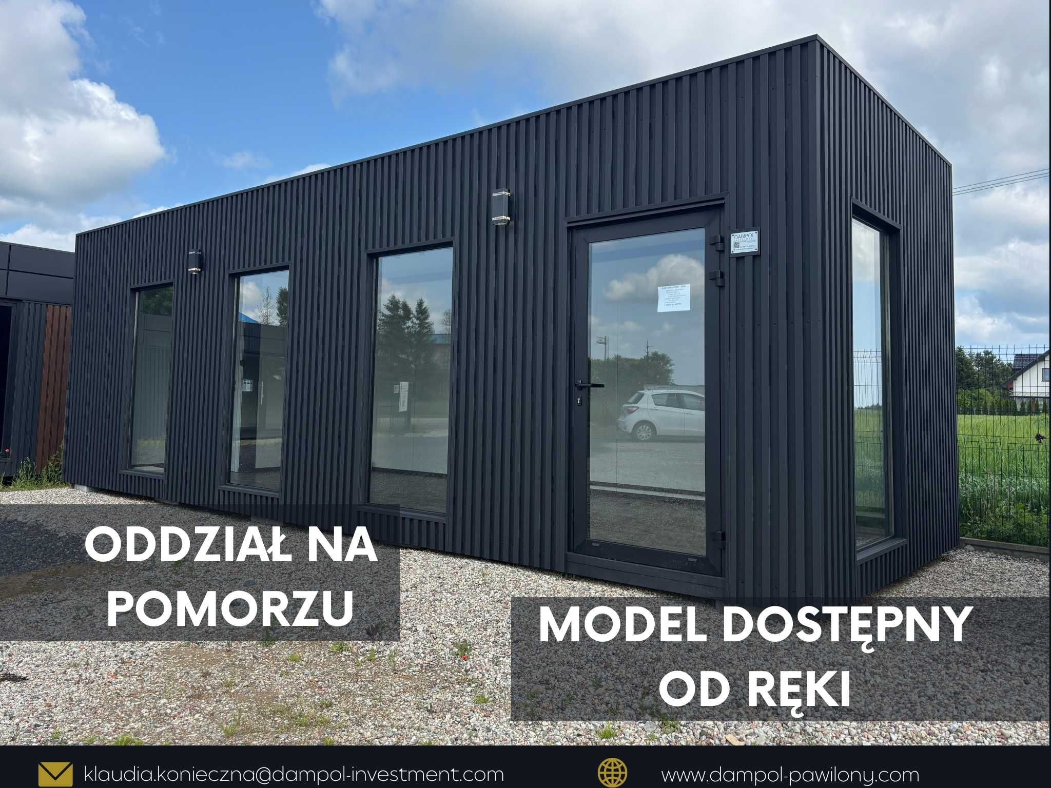 pawilon biurowy 9x3/ domek letniskowy, całoroczny 27m2/ handlowy