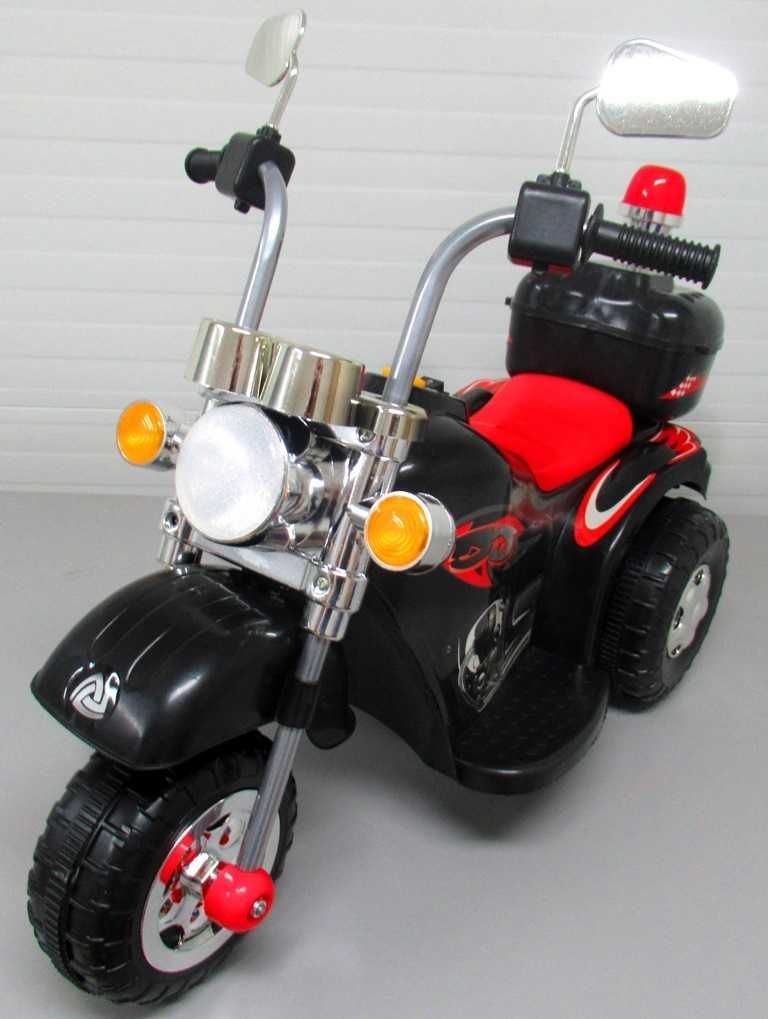 Motor Motorek na Akumulator  dla dzieci  muzyka światła kufer gratis