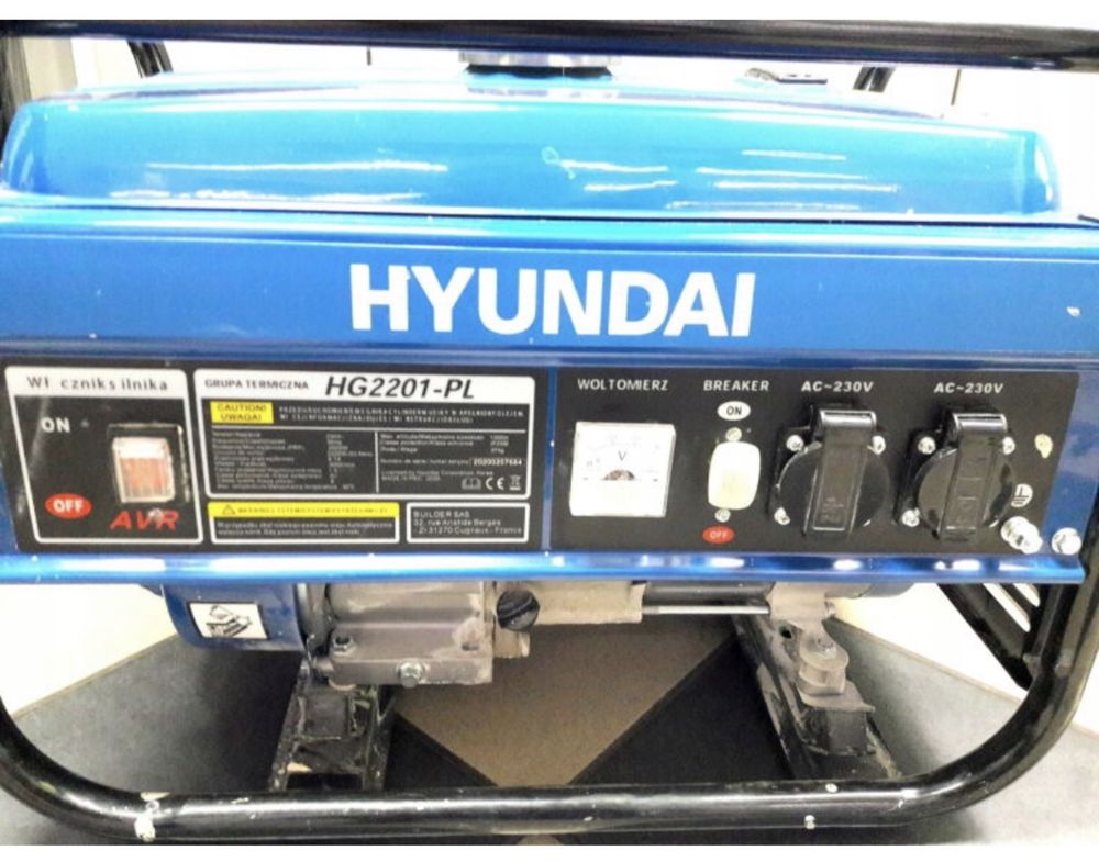 Генератор Hyundai HG2201-PL