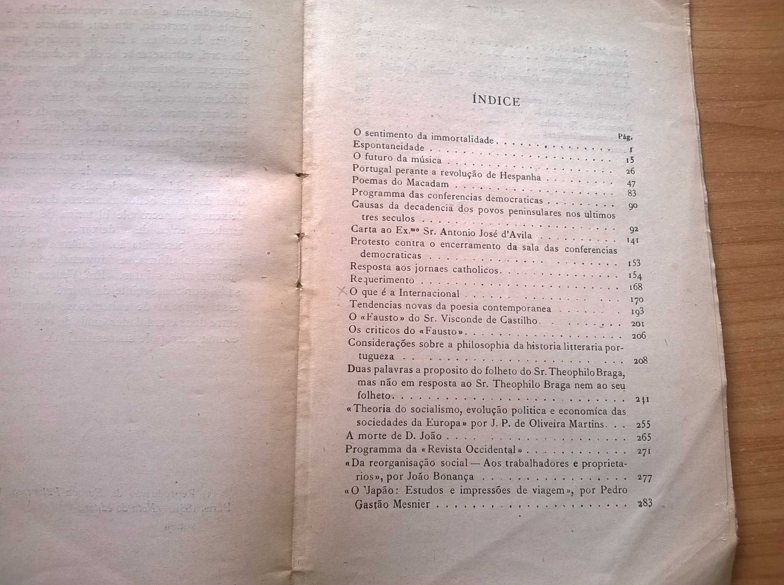 Prosas (volume II de 1926) - Antero de Quental