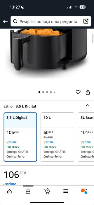 airfryer Ufesa Jaguar com garantia