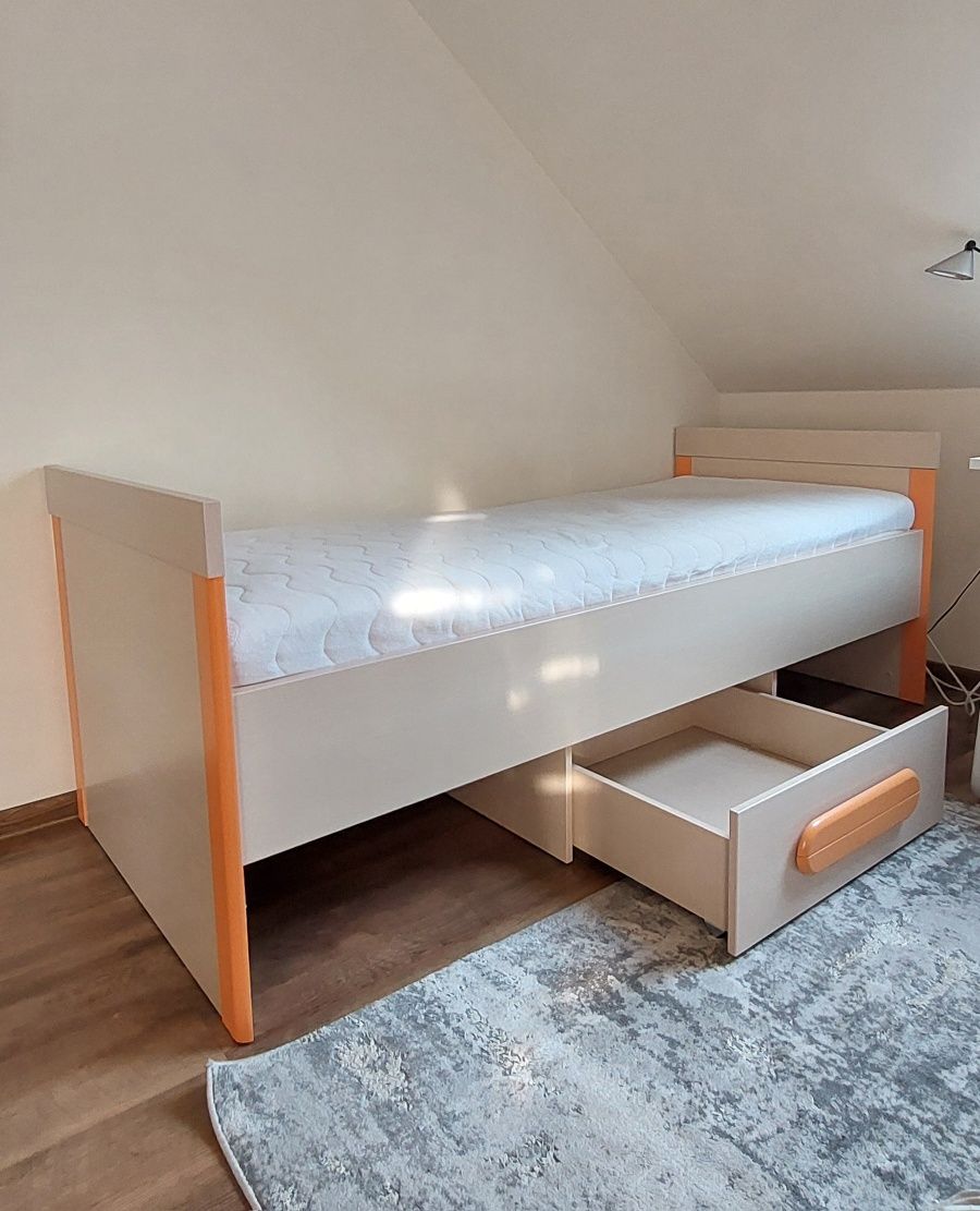 Łóżko z szufladą 200x80 plus materac