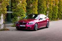 BMW Seria 3 BMW E90 328xi 3.0 N52B30 Folia Glossy Metallic Rubellite Purple