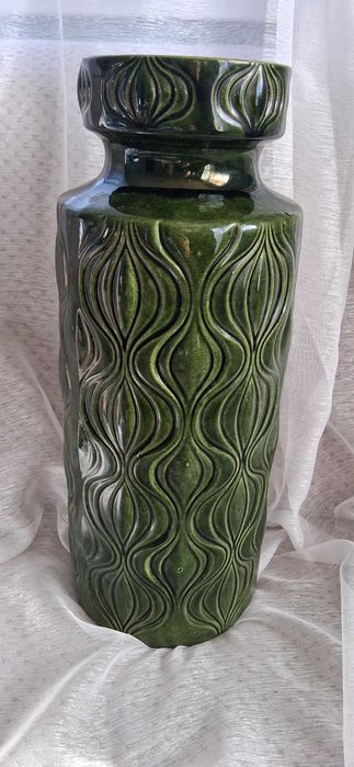 Rzadki zabytkowy wazon podłogowy Scheurich XL z Niemiec