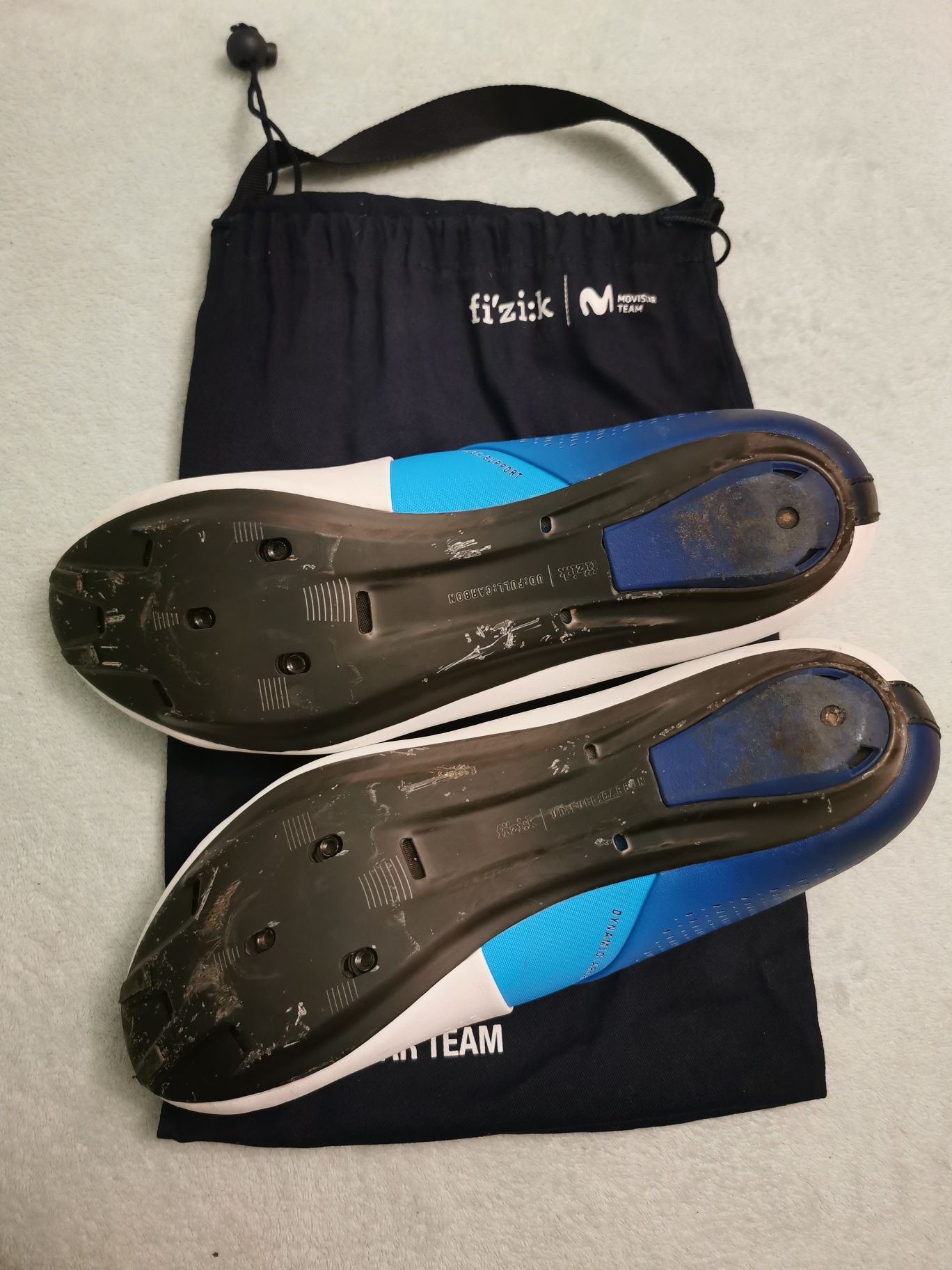 Buty kolarskie Fizik infinito r1 Barwy movistar r. 45