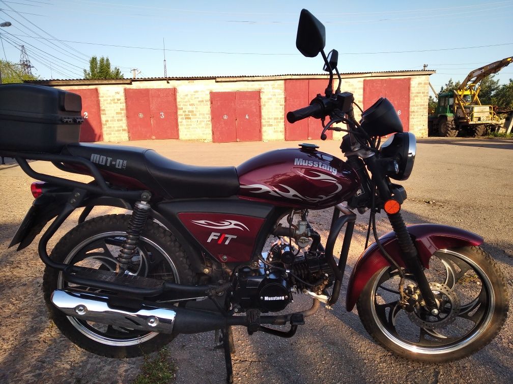 Продам мотоцикл  Мустанг фіт125