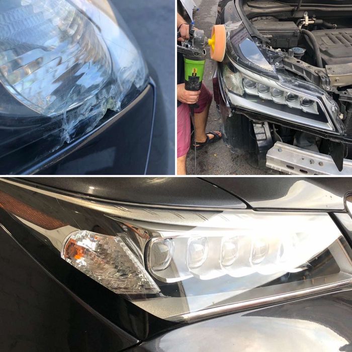 Ремонт Фар замена елементов освещенния,поллировка,оклейка бронипленкой