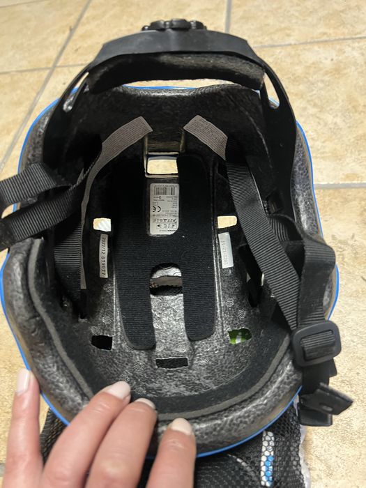 Capacete criança + kit proteçao
