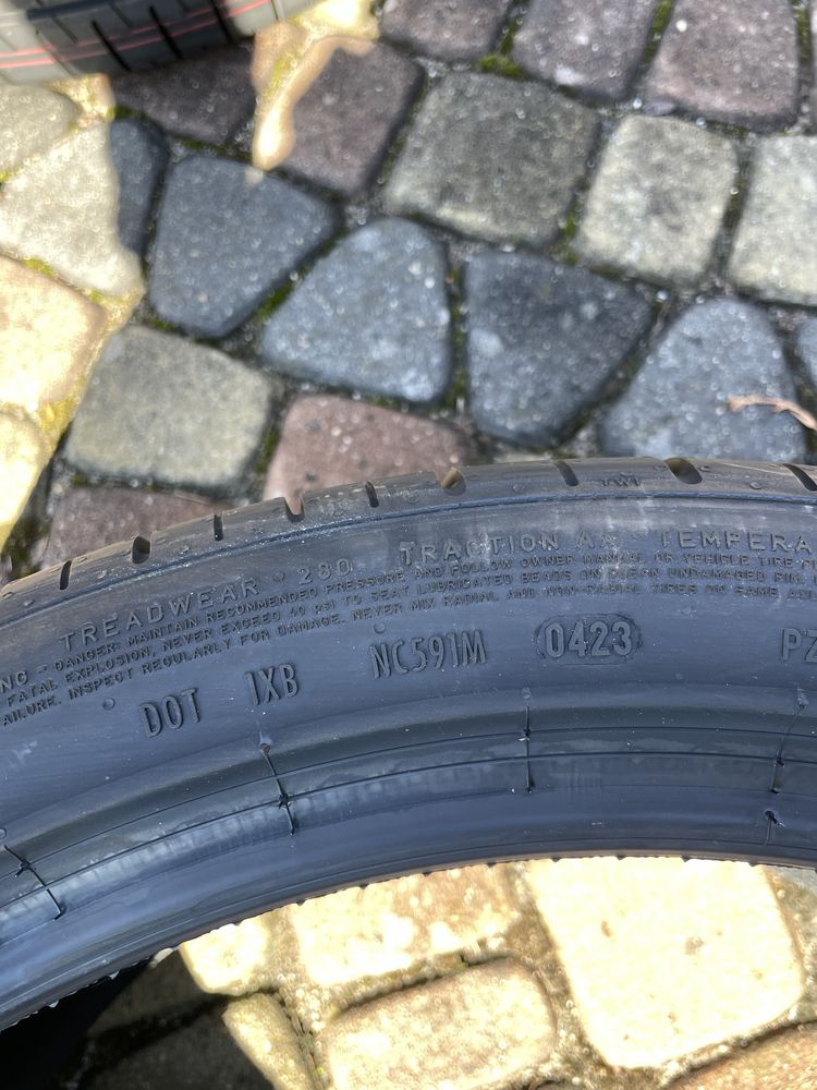 2 x opony 295/35/21 Pirelli PZERO PZ4 najtaniej 2023 okazja Porsche