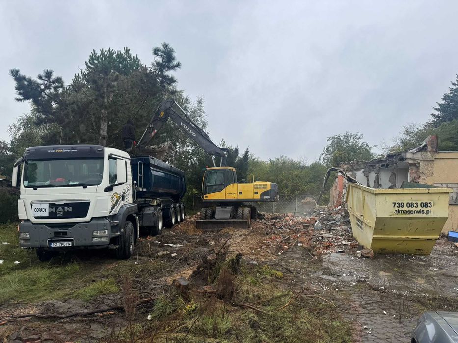 Wyburzenia i Rozbiórki Budynków, Garaży, Hal - Poznań i okolice
