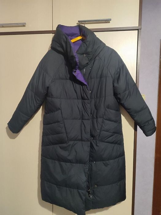 Пуховик двостороній жіночий