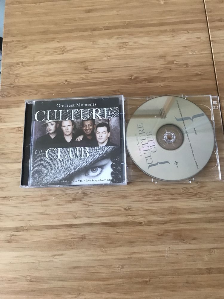 Cd duplo Culture Club live VH1 e best of