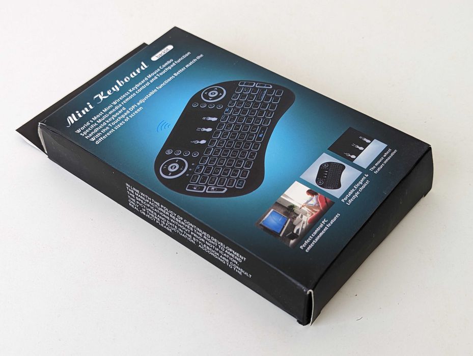 Comando Universal USB | Teclado QWERTY | Touchpad | Luz | Bateria | i8