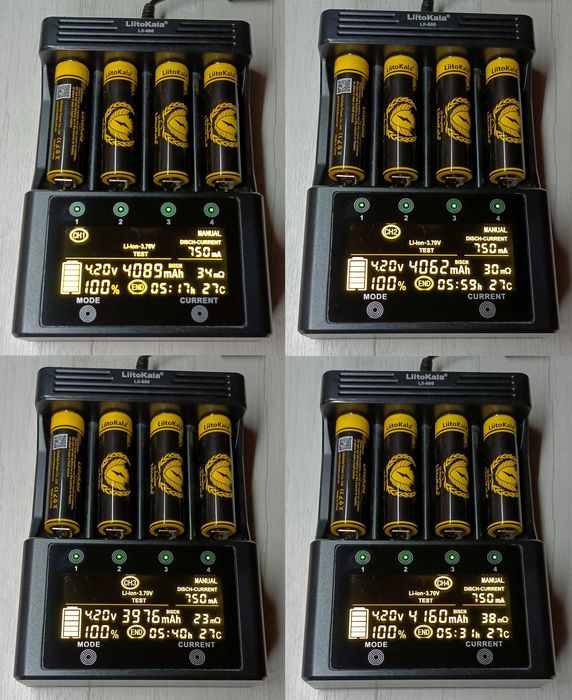 Акумулятор LiitoKala 18650 Lii-King плоский плюс 4000mAh НОВІ Оригінал